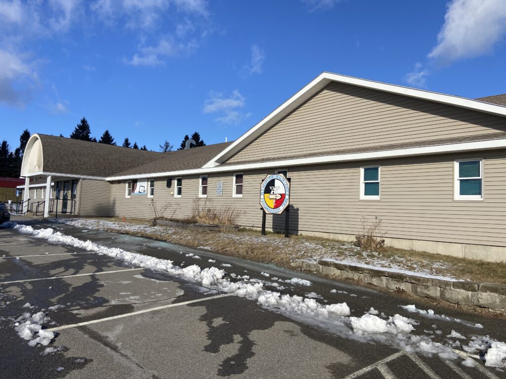 image of the front of the Pleasant Point Health Center